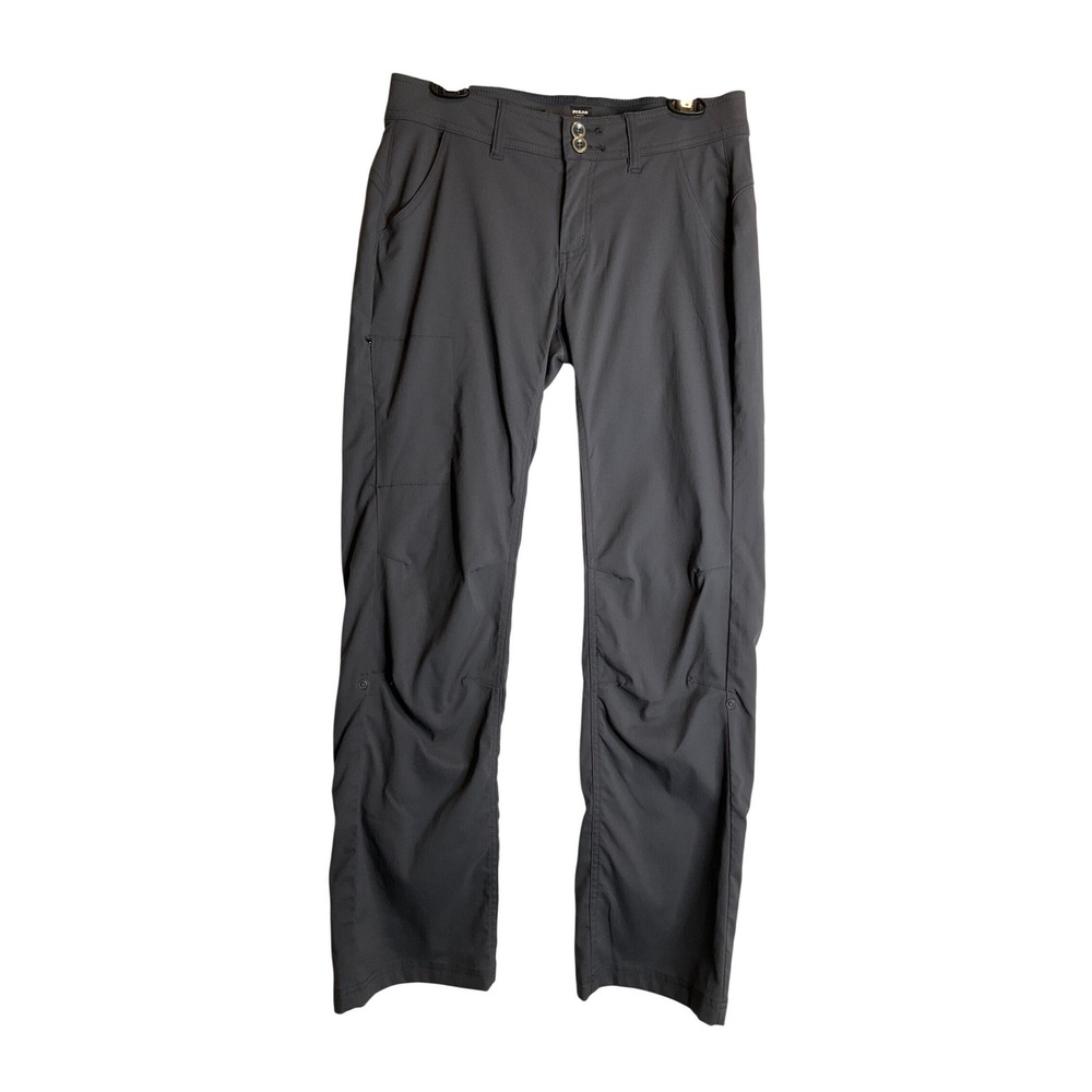 PrAna Standard Fit Convertible Utility Cargo Pants Outdoor Hiking Camping Grey 6